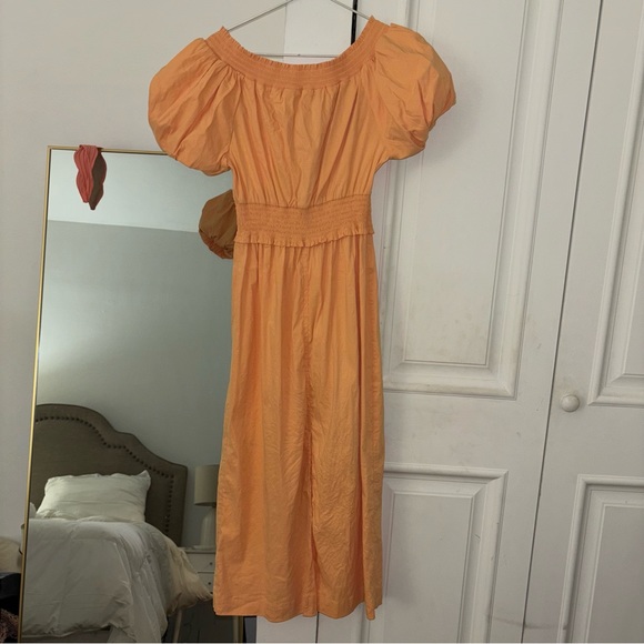 A.L.C. Adena Off-The-Shoulder Midi Dress - Picture 8 of 8